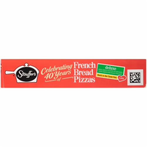 Stouffer's® Deluxe French Bread Frozen Pizza Perspective: left