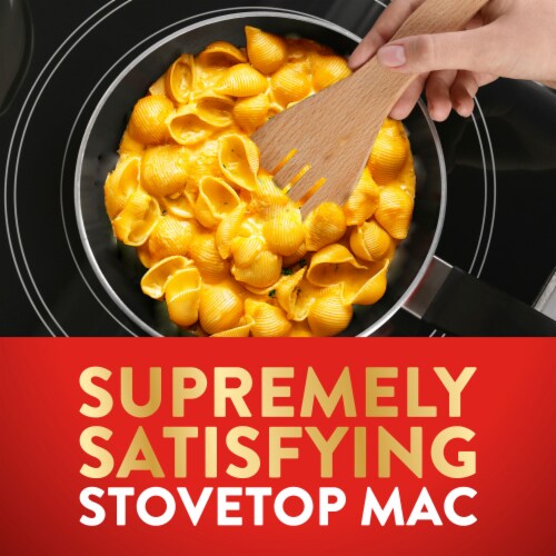 Stouffer’s Supreme Shells and Cheese Cheddar Cheese Boxed Mac & Cheese Dinner Kit Perspective: left