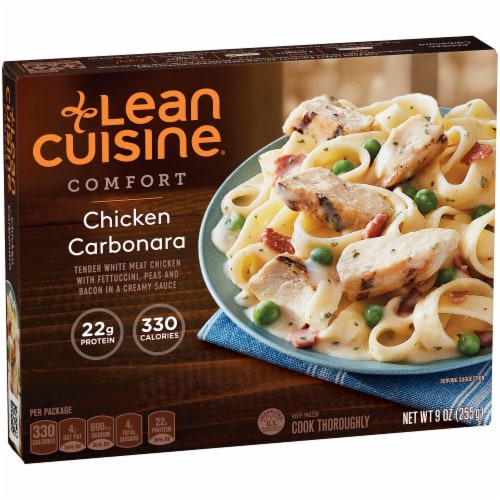 Lean Cuisine Comfort Chicken Carbonara Frozen Meals Perspective: left