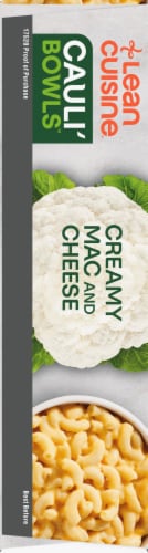Lean Cuisine Cauli' Bowls Creamy Mac and Cheese Frozen Meal Perspective: left