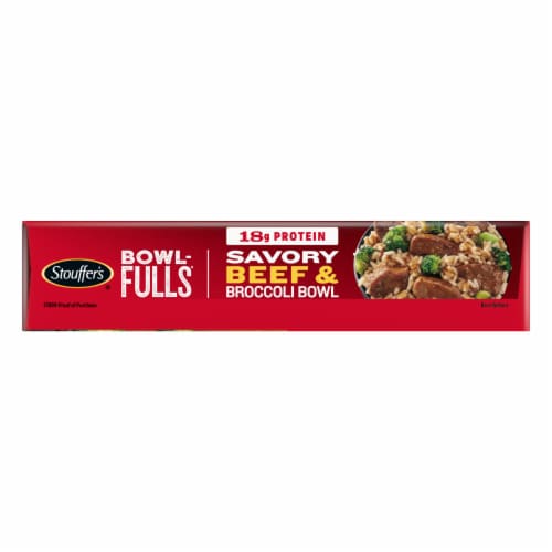 Stouffer's Bowl-Fulls Savory Beef & Broccoli Bowl Perspective: left