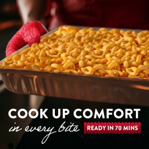 Stouffer's Party Size Macaroni & Cheese Frozen Meal Perspective: left