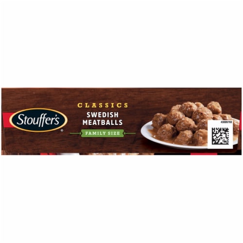 Stouffer's Classics Swedish Meatballs Frozen Meal Family Size Perspective: left