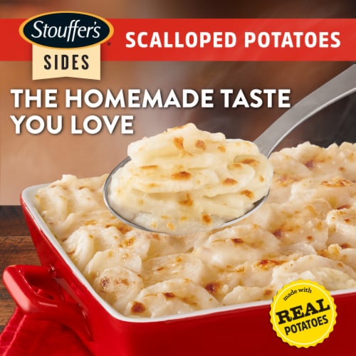 Stouffer's Scalloped Potatoes Frozen Side Dish Perspective: left
