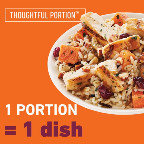 Lean Cuisine Maple Bourbon Chicken Microwave Meal Frozen Dinner Perspective: left