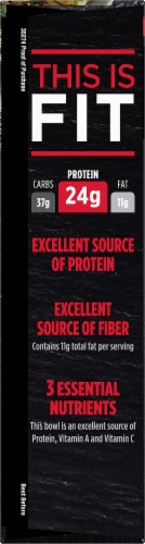 Stouffer's Fit Kitchen Cali Chicken Protein Bowl Frozen Meal Perspective: left