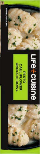 Life Cuisine Pesto Cauliflower Gnocchi Bowl Frozen Meal Perspective: left