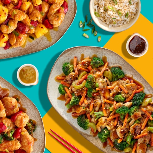 Mings Orange Teriyaki Chicken Perspective: left