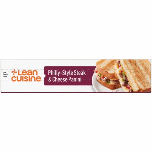 Lean Cuisine Features Philly-Style Steak & Cheese Frozen Meal Perspective: left