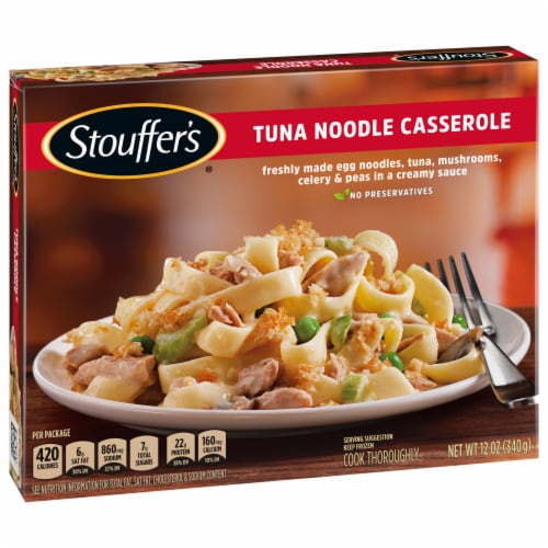 Stouffer's® Tuna Noodle Casserole Frozen Meal Perspective: left