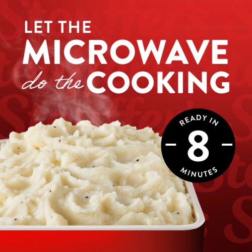 Stouffer’s Homestyle Mashed Potatoes Family Size Side Dish Potato Side Dishes Perspective: left