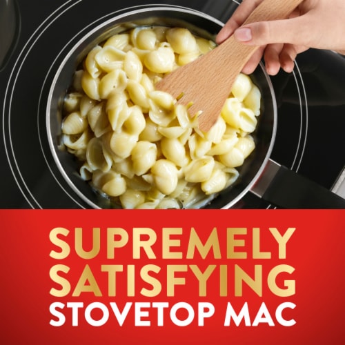 Stouffer’s Supreme Shells and Cheese Three Cheese Boxed Mac & Cheese Dinner Kit Perspective: left