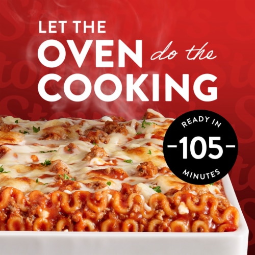 Stouffer's Family Size Lasagna with Meat & Sauce Frozen Meal Perspective: left