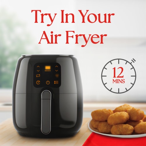 Stouffer's Host & Platter Classic Mac & Cheese Bites Try in Your Air Fryer Frozen Mac & Cheese Balls Perspective: left