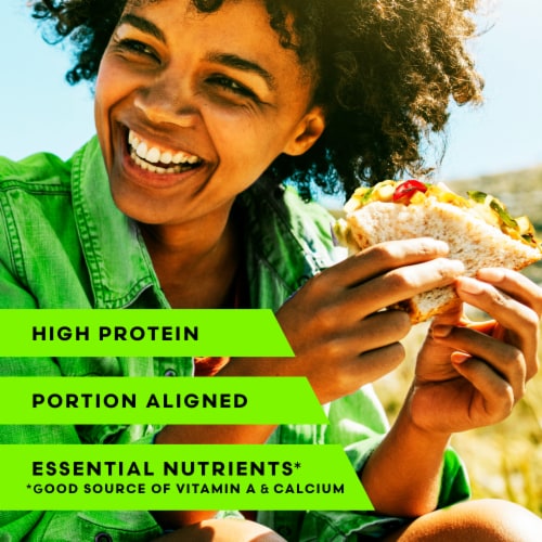 Vital Pursuit Southwest Style Chicken Fajita Sandwich Melt High Protein GLP-1 Frozen Meal Perspective: left