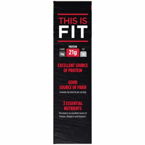 Stouffer's Fit Kitchen Beef with Broccoli Protein Bowl Frozen Meal Perspective: left