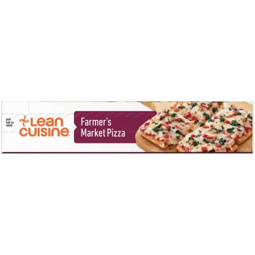 Lean Cuisine Features Farmer's Market Frozen Pizza Perspective: left