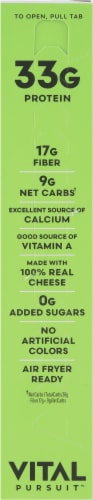 Vital Pursuit Cheese Lovers Pizza High Protein GLP-1 Friendly Frozen Pizza Perspective: left