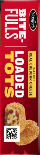 Stouffer's® Bite-Fulls® Loaded Tater Tots Perspective: left