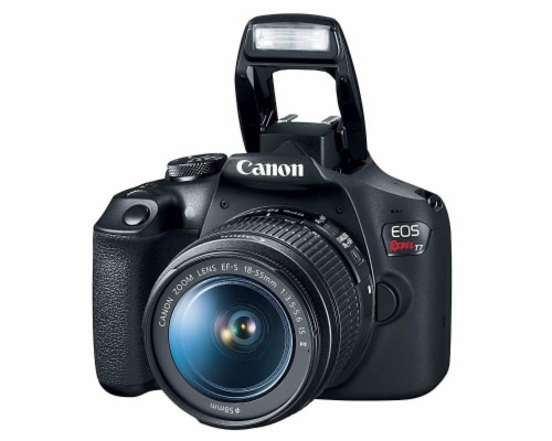 Canon Eos Rebel T7 24.1mp Digital Slr Camera With Ef-s 18-55 Is Ii Lens Perspective: left