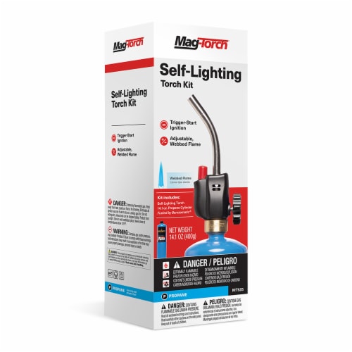 Mag-Torch Self-Lighting Torch Kit Perspective: left
