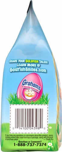 Goldfish Grahams Vanilla Cupcake Perspective: left