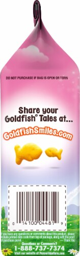 Goldfish Princess Cheddar Baked Snack Crackers Perspective: left