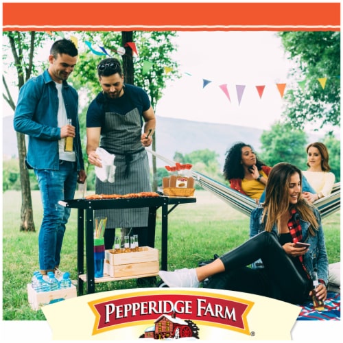 Pepperidge Farm® Bakery Classics Top Sliced Sweet Hawaiian Hot Dog Buns Perspective: left