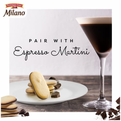 Pepperidge Farm® Milano® Double Milk Chocolate Cookies Perspective: left