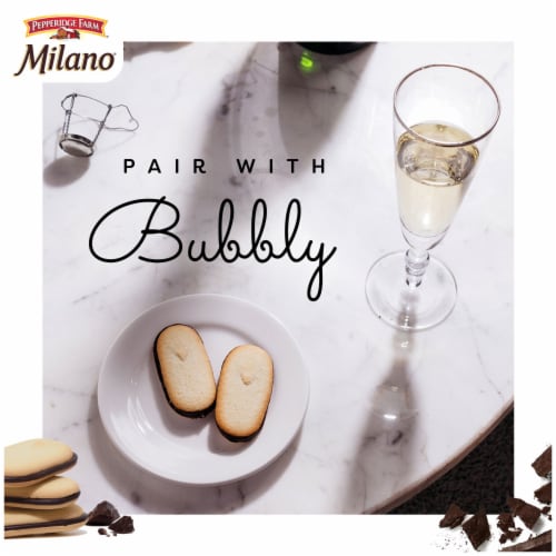 Pepperidge Farm® Milano® Strawberry Chocolate Cookies Perspective: left