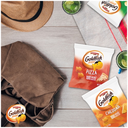 Goldfish® Say Cheese Crackers Variety Pack Perspective: left