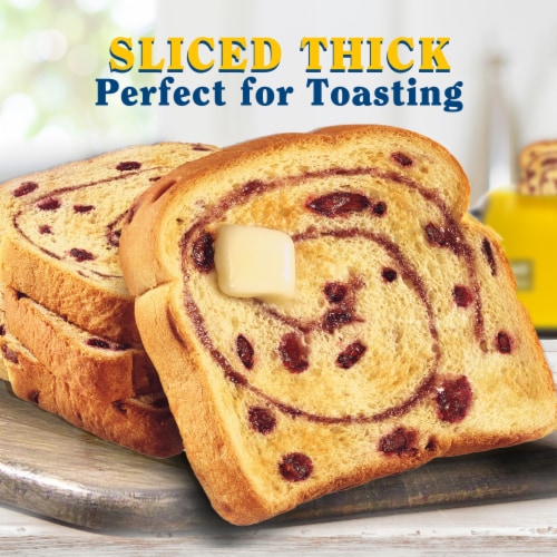Pepperidge Farm Swirl Lemon Blueberry Flavored Breakfast Bread, 14 Oz Loaf Perspective: left
