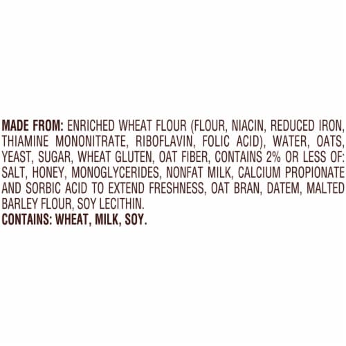 Pepperidge Farm® Light Style Oatmeal Bread Perspective: left