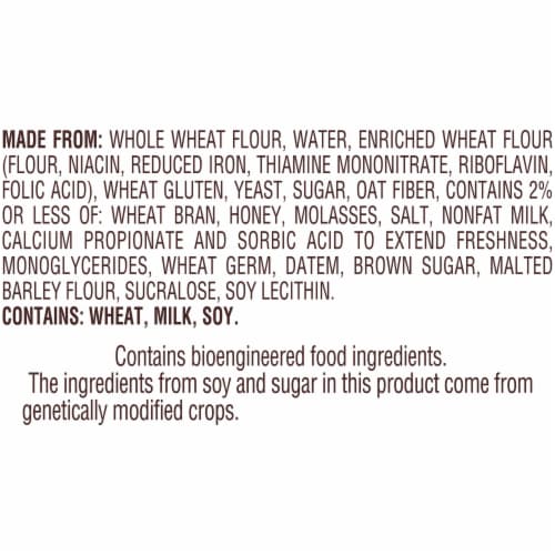 Pepperidge Farm® Light Style Soft Wheat Bread, 1 Lb Bag Perspective: left