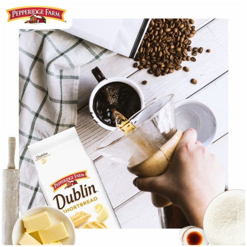 Pepperidge Farm® Dublin® Shortbread Cookies Perspective: left