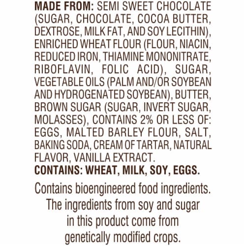 Pepperidge Farm Nantucket Crispy Double Dark Chocolate Chunk Cookies Perspective: left