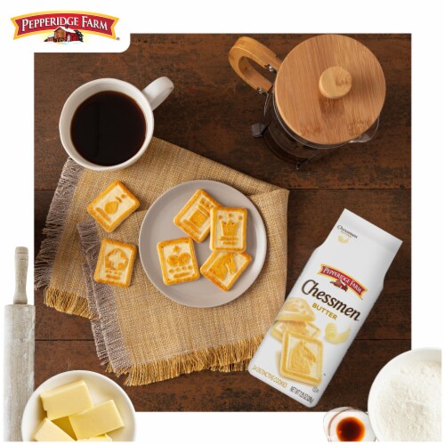 Pepperidge Farm® Chessmen® Butter Cookies Perspective: left