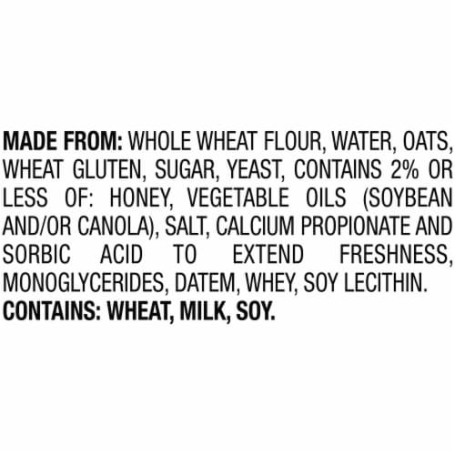 Pepperidge Farm® Whole Grain Oatmeal Bread Perspective: left