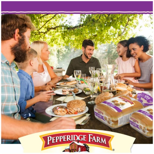 Pepperidge Farm Soft White Slider Buns Perspective: left