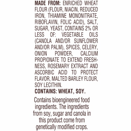Pepperidge Farm Herb Seasoned Cubed Stuffing Perspective: left