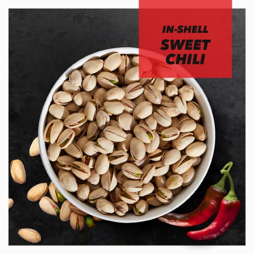 Wonderful Pistachios Sweet Chili Flavored Pistachios Perspective: left