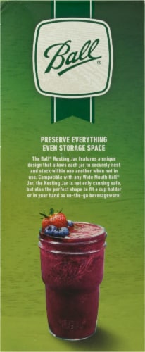 Ball® Pint Nesting Jars Perspective: left