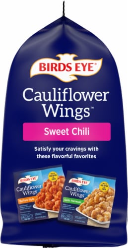Birds Eye® Frozen Cauliflower Wings Vegetables Sweet Chili Flavor Perspective: left