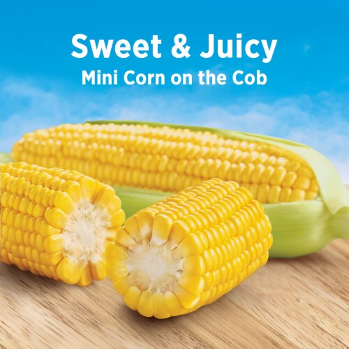 Birds Eye® Sweet Mini Corn on the Cob Perspective: left