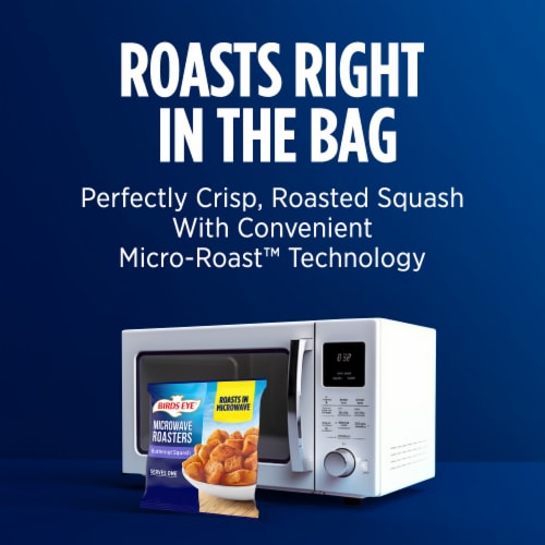 Birds Eye Microwave Roasters Butternut Squash Frozen Vegetables Perspective: left