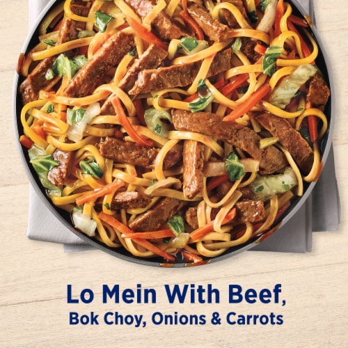 Birds Eye Voila! Beef Lo Mein Frozen Meal Perspective: left