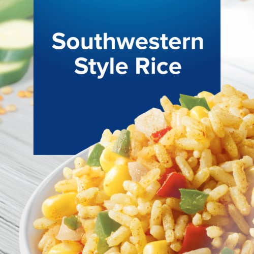 Birds Eye Steamfresh Seasoned Southwestern Style Rice Frozen Sides Perspective: left