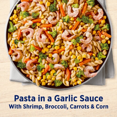 Birds Eye® Voila® Garlic Shrimp Family Size Frozen Meal Perspective: left