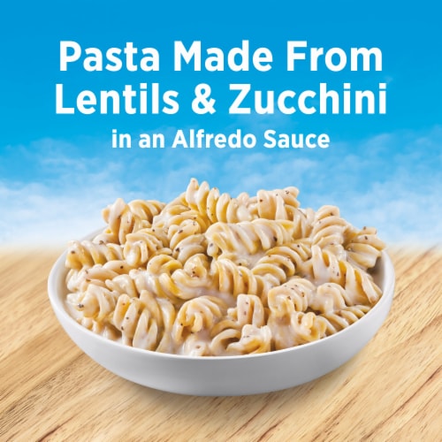 Birds Eye Veggie Pasta Rotini Alfredo Frozen Side Perspective: left