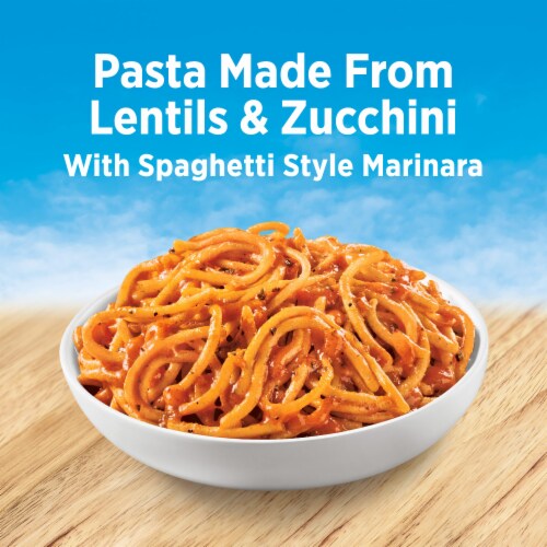 Birds Eye Veggie Pasta Spaghetti Style Marinara Frozen Side Perspective: left